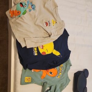 Pokemon Graphic T-Shirts Set